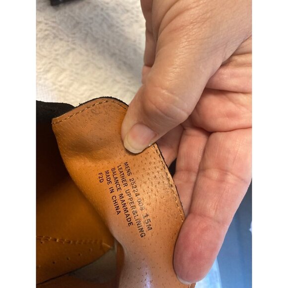 Stacy Adams Shoes Neville Moc Toe Bit Slip on Black Suede Size 15, NIB - Picture 11 of 14